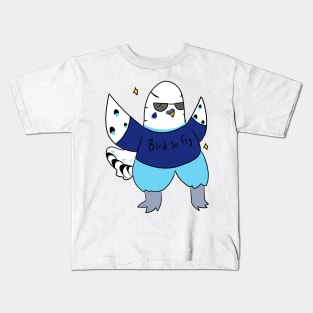 Birb so Fly Kids T-Shirt